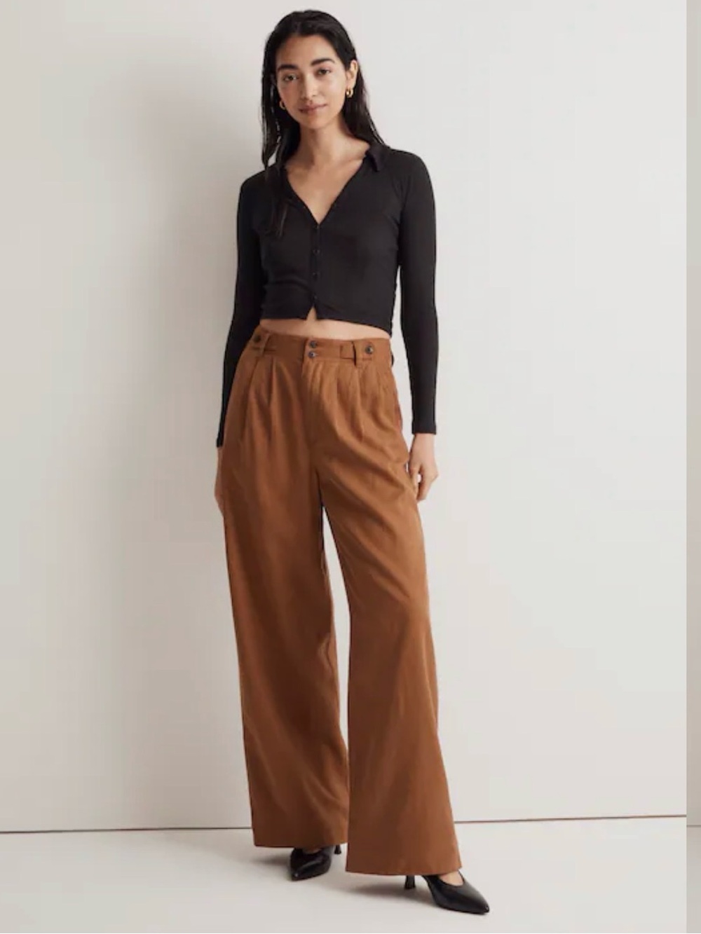 Madewell The Harlow Wide Leg Pant